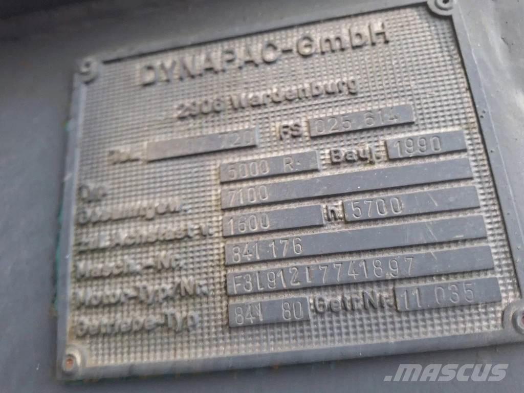 Dynapac 5000R 아스팔트 포장장비
