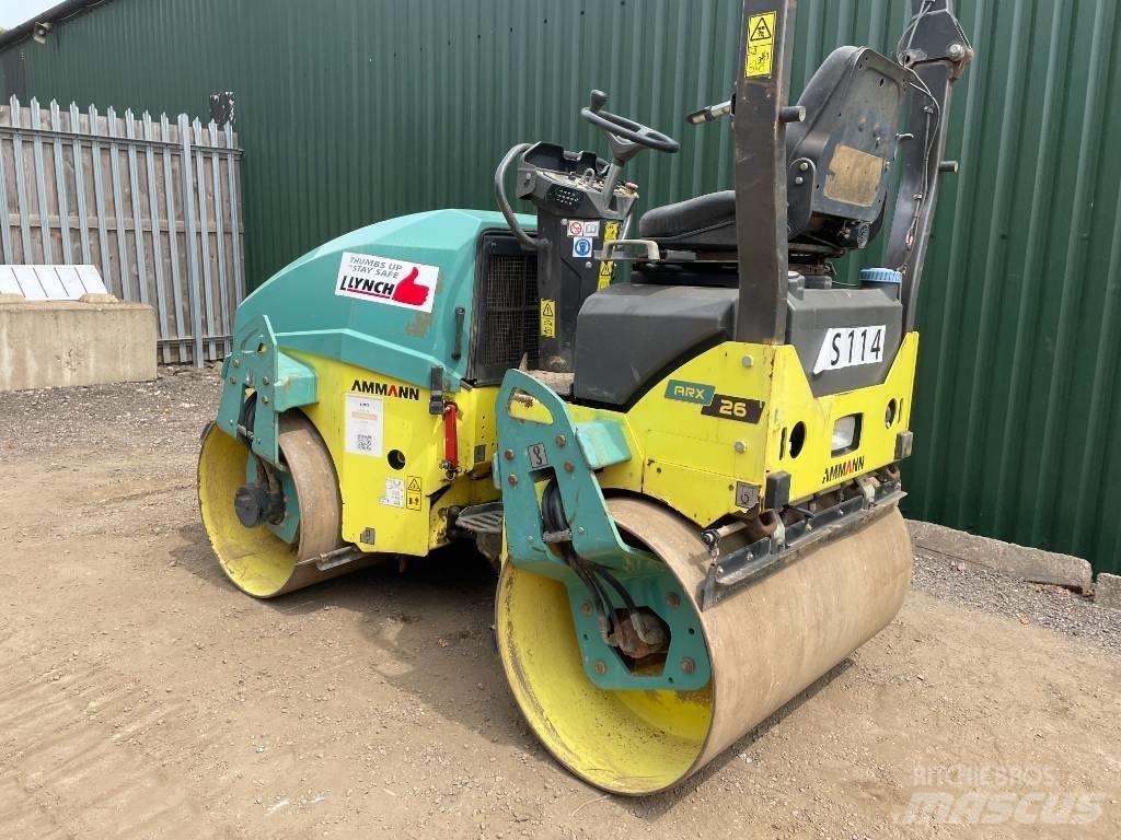Ammann ARX 26 트윈 드럼 롤러