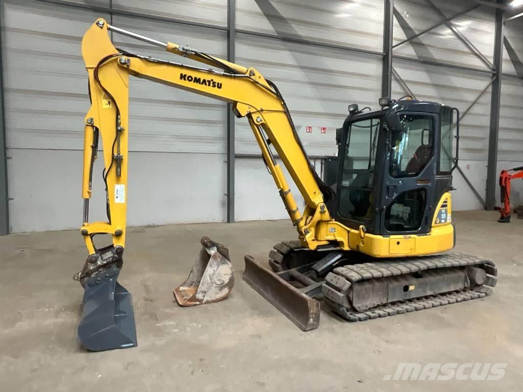 Komatsu PC 55 MR-3 소형 굴삭기 7톤 미만
