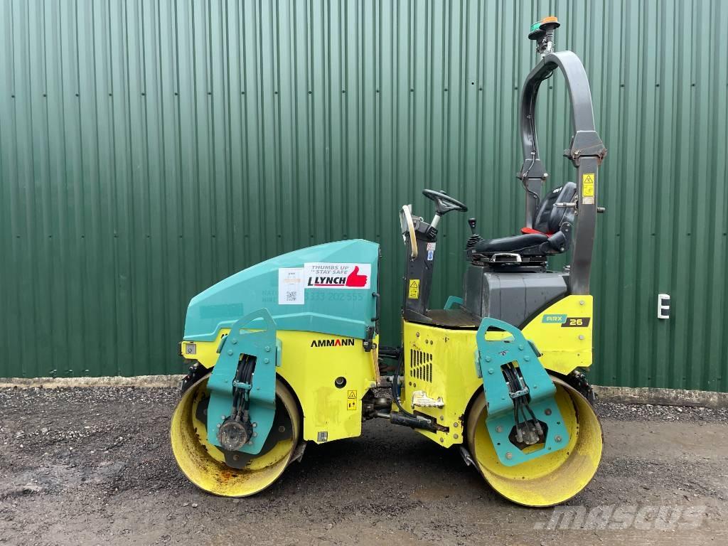 Ammann ARX 26 트윈 드럼 롤러