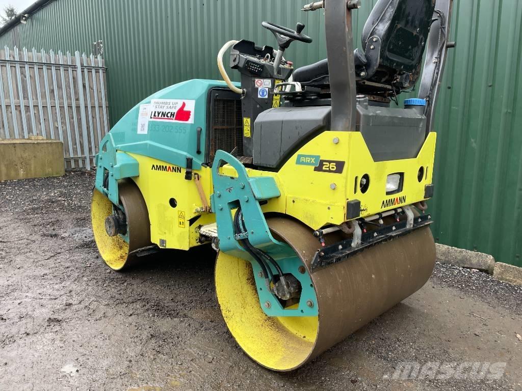 Ammann ARX 26 트윈 드럼 롤러