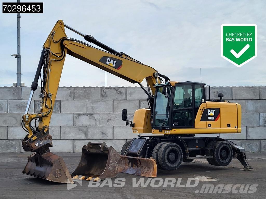 CAT M320 F  휠 굴삭기