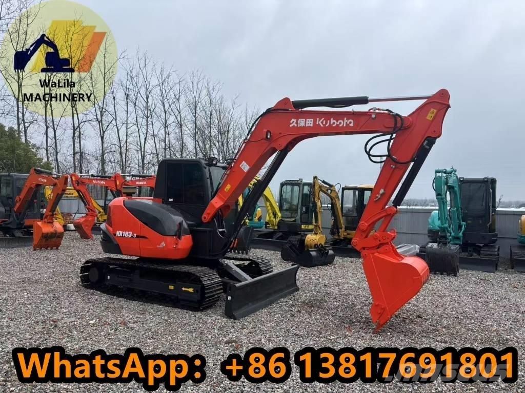 Kubota KX 183 소형 굴삭기 7톤 미만