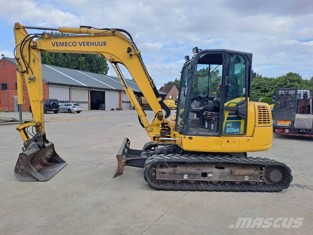 Komatsu PC 80 MR-5 중형굴삭기 7톤-28톤
