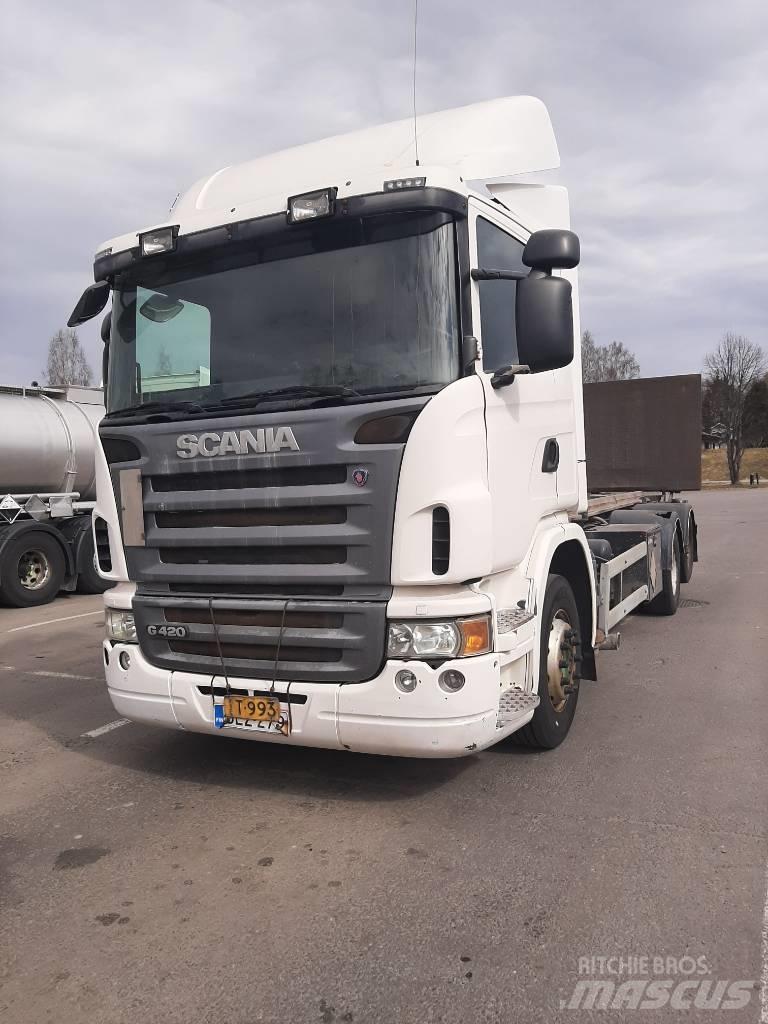 Scania G 420 컨테이너 트럭