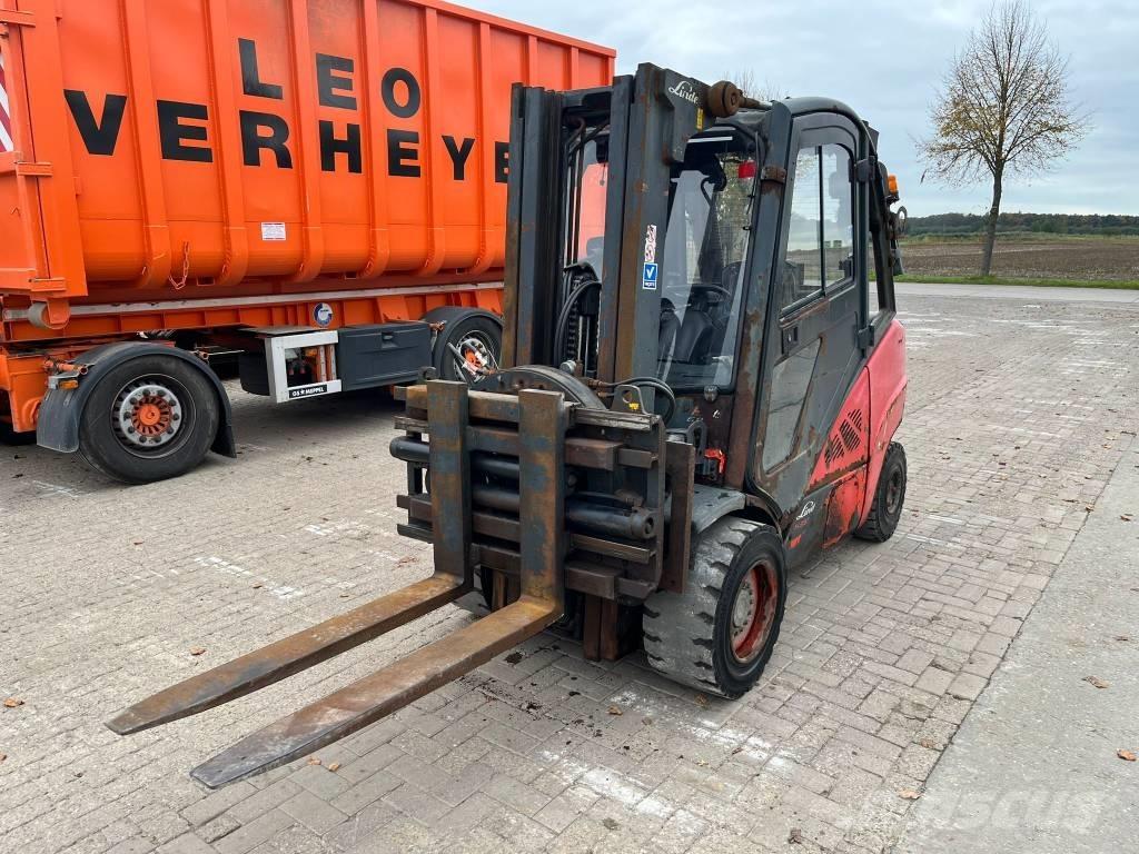 Linde H 35 디젤 지게차