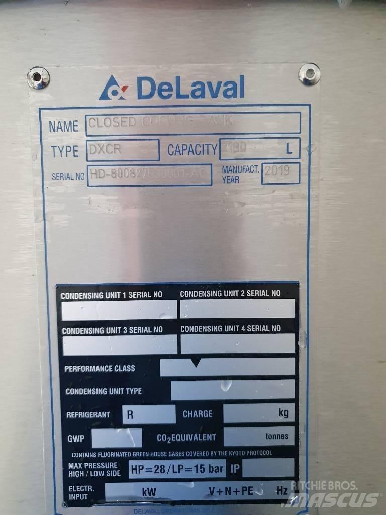 Delaval DXCR1100 우유 저장 장비