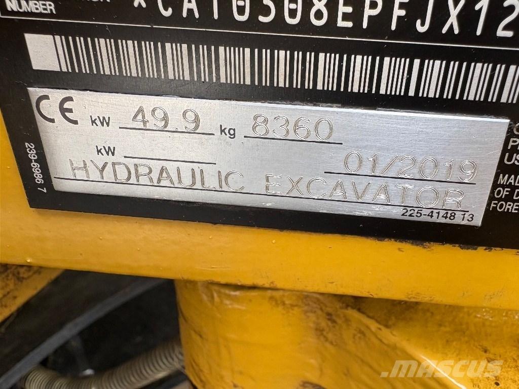 CAT 308 E 2 CR 중형굴삭기 7톤-28톤