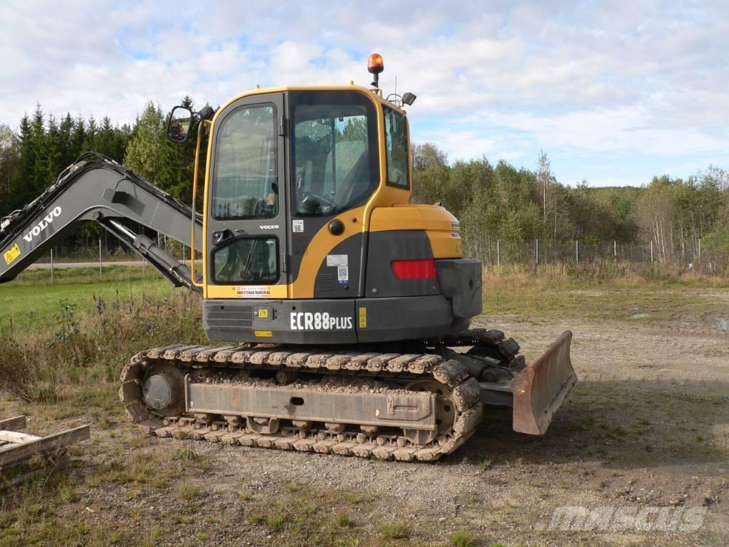 Volvo ECR 88 PLUS 중형굴삭기 7톤-28톤