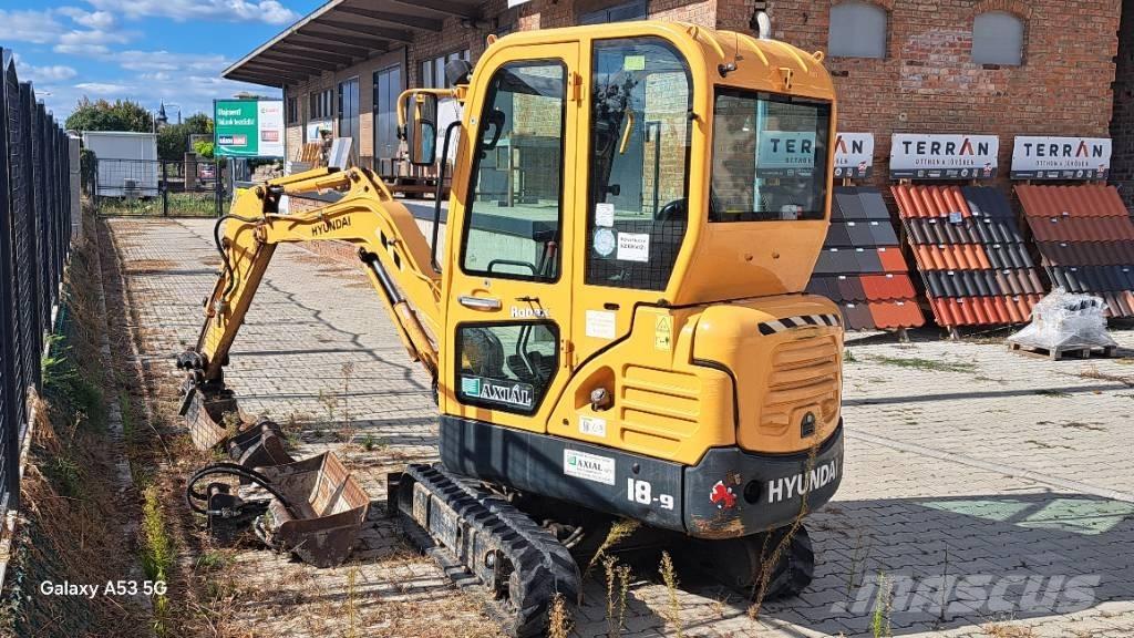Hyundai Robex 18-9 소형 굴삭기 7톤 미만