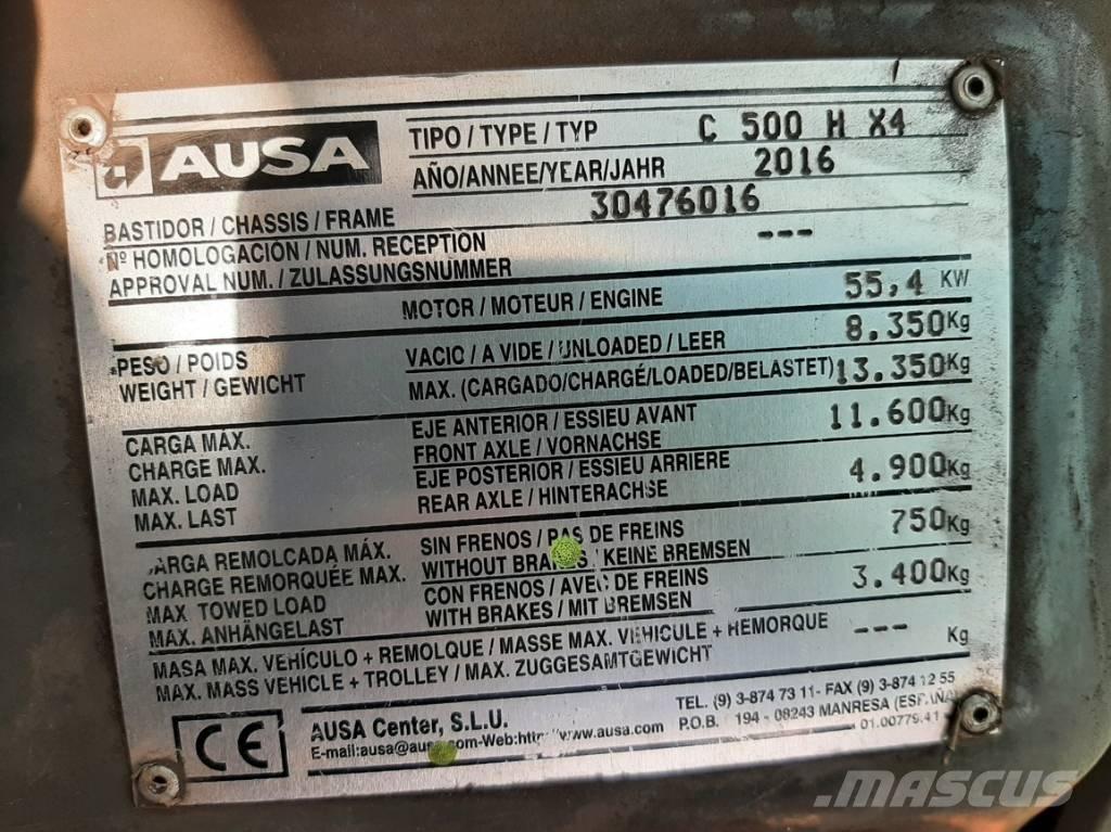Ausa C 500 H X4 험지용 트럭