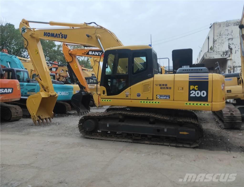 Komatsu PC200-7 대형 굴삭기 29톤 이상