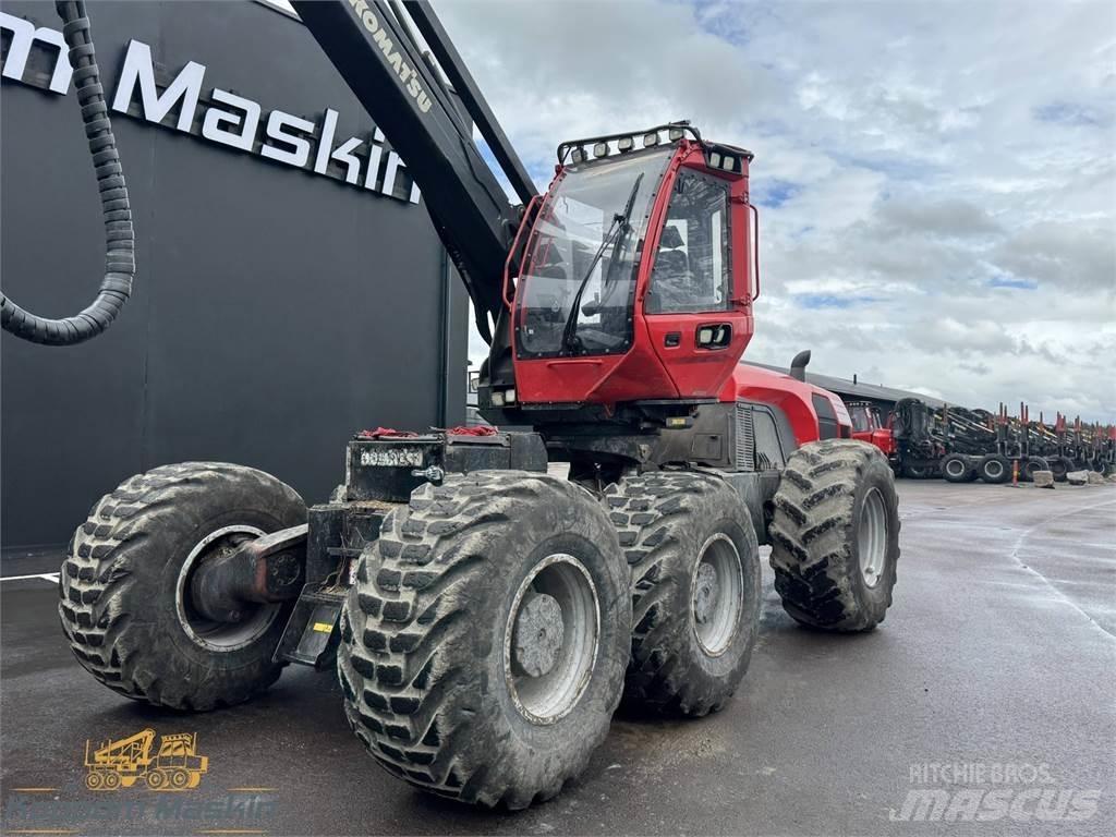 Komatsu 951 원목 하베스터