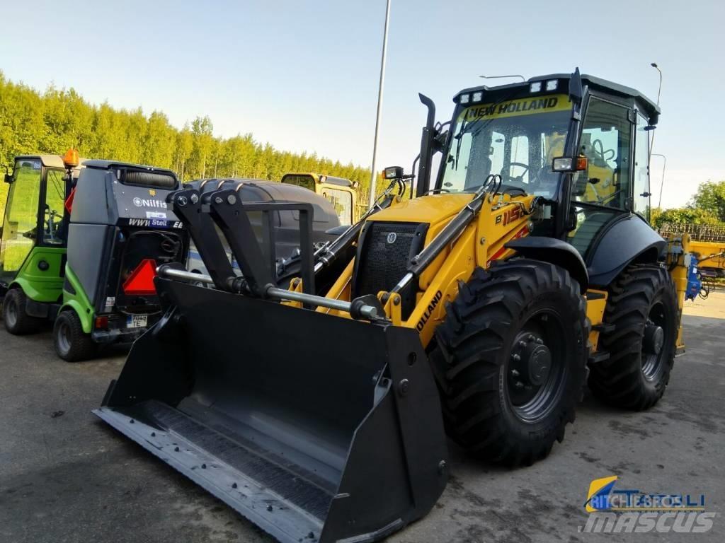 New Holland B 115 D 백호로더