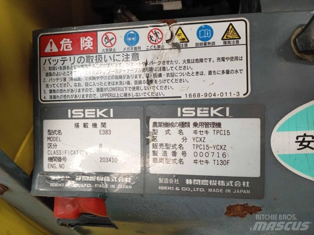 Iseki TPC 15 트랙터