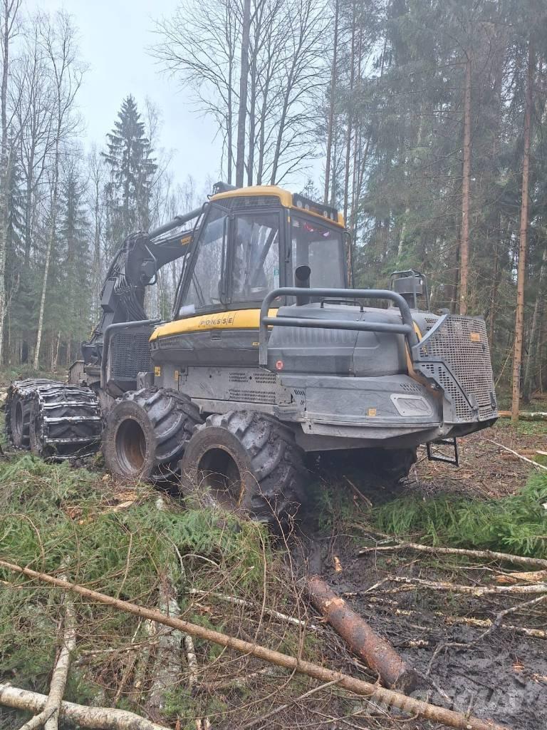 Ponsse Ergo 8W 원목 하베스터