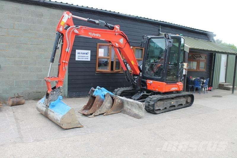 Kubota U 50-5 소형 굴삭기 7톤 미만
