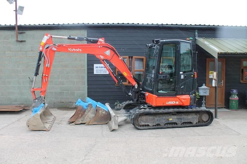 Kubota U 50-5 소형 굴삭기 7톤 미만