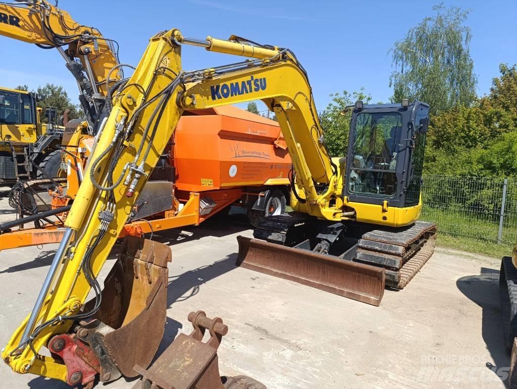 Komatsu PC 80 MR 중형굴삭기 7톤-28톤
