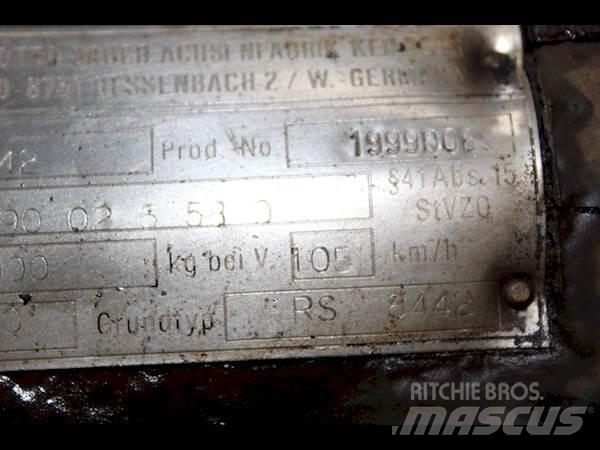 SAF RSM 8442 차축