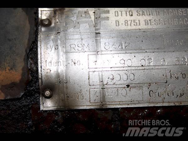 SAF RSM 8442 차축
