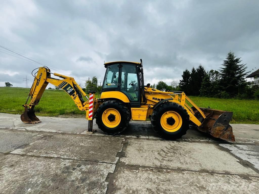 Komatsu WB 93 S-5 백호로더