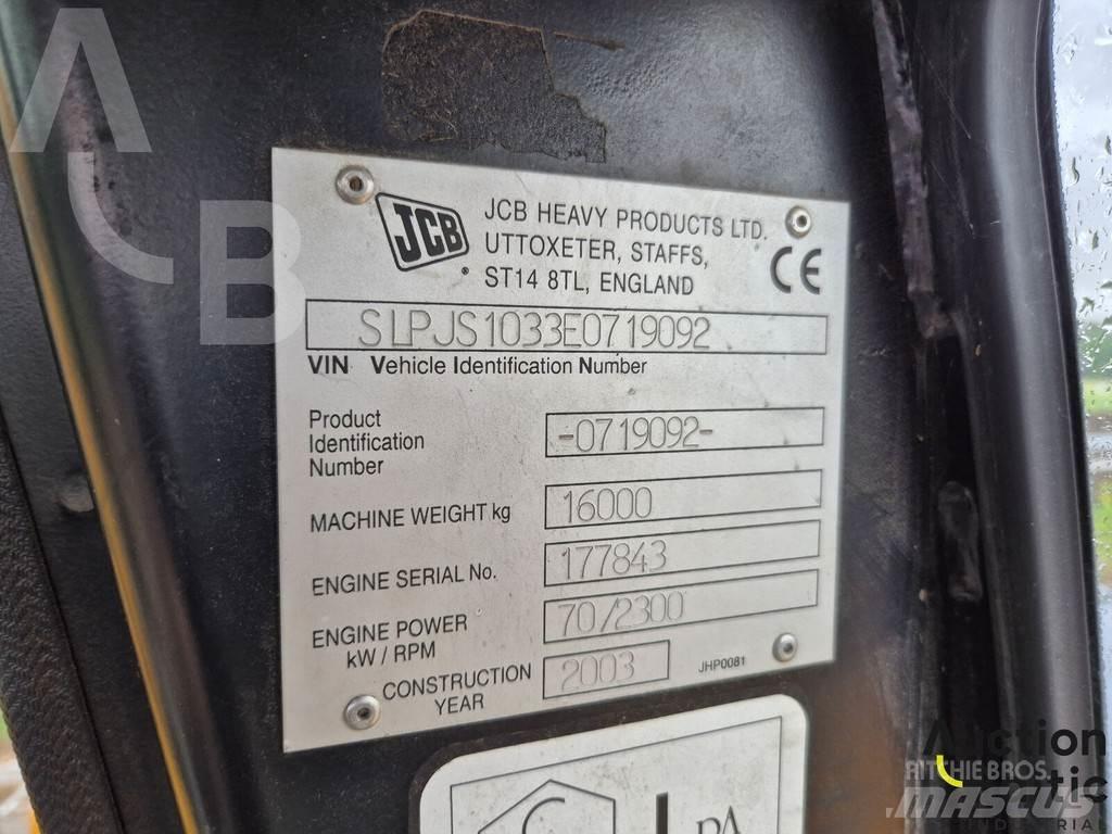 JCB JS 160 W  휠 굴삭기