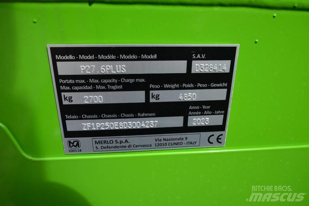 Merlo P 27.6 Plus 텔러 핸들러