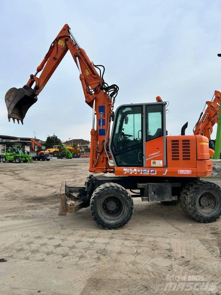 Fiat-Hitachi fh 120  휠 굴삭기