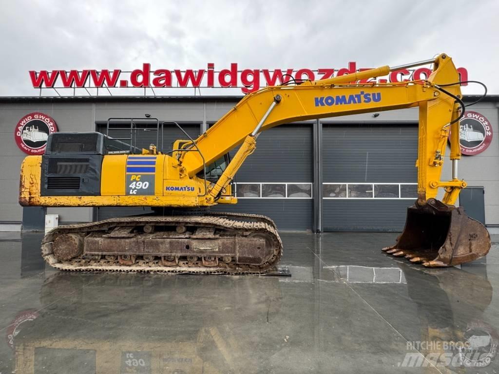 Komatsu PC 490 LC-10 대형 굴삭기 29톤 이상