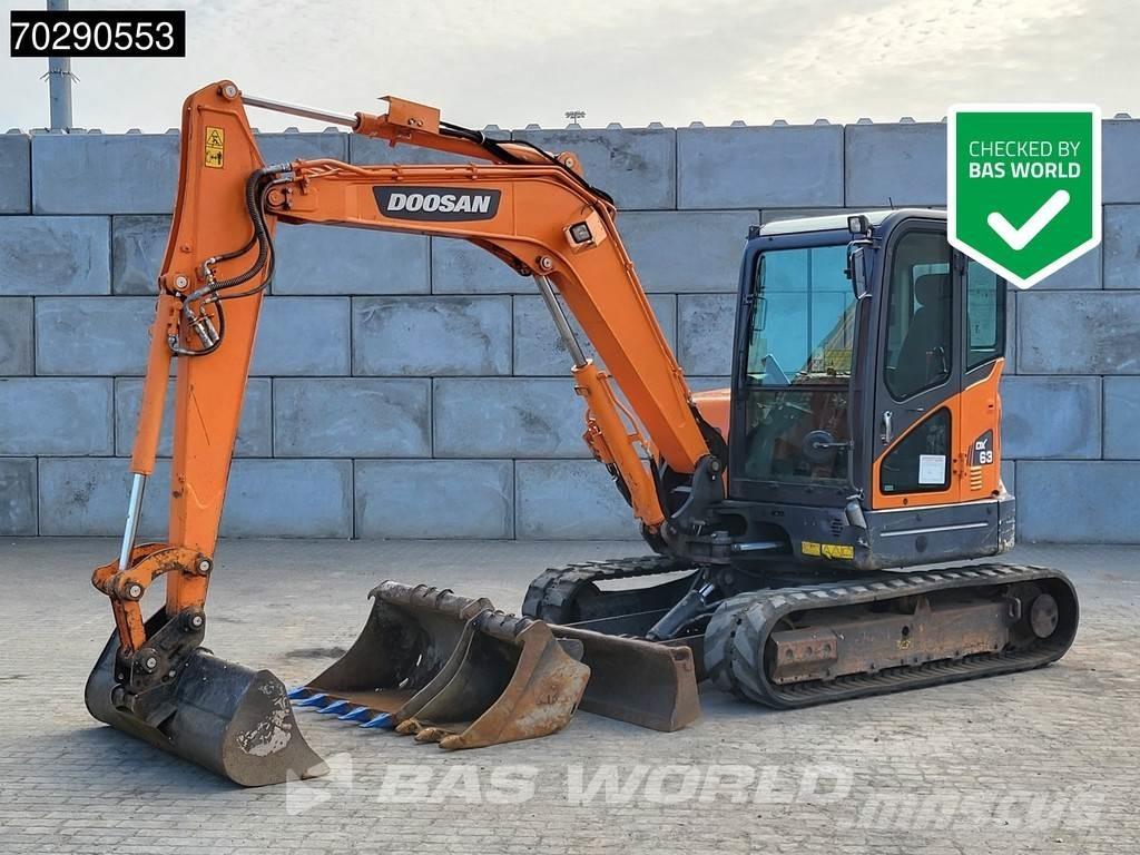 Doosan DX63-3 소형 굴삭기 7톤 미만