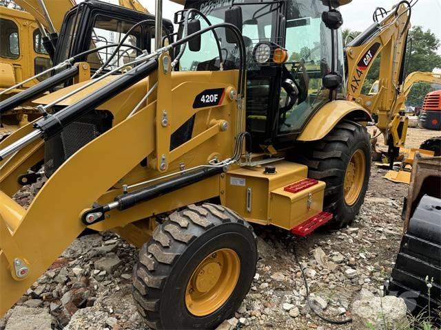 CAT 420 F 백호로더