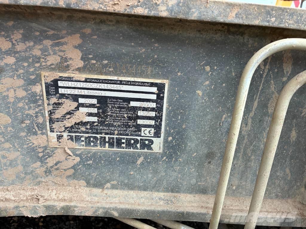 Liebherr LH 22 M 폐기물/산업 처리기