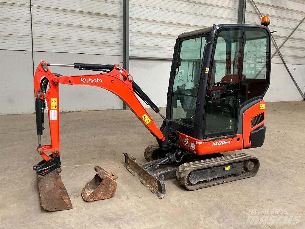 Kubota KX 016-4 소형 굴삭기 7톤 미만