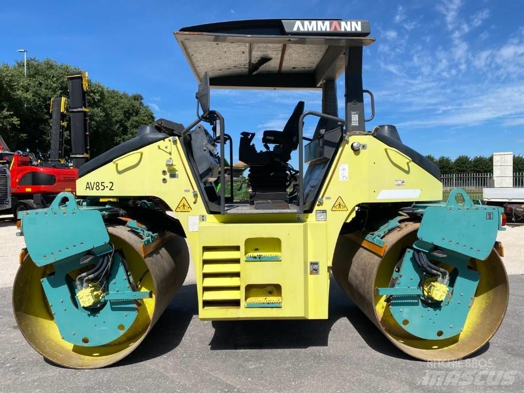 Ammann AV 85-2 트윈 드럼 롤러
