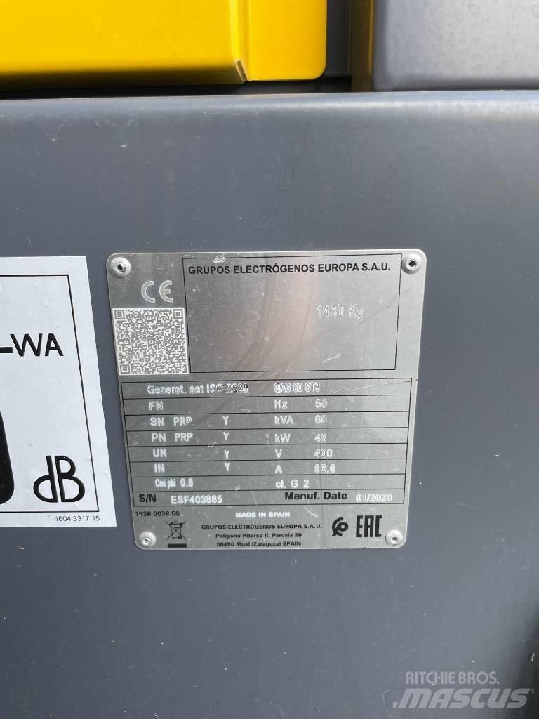 Atlas Copco QAS 60 건설 장비 - 기타