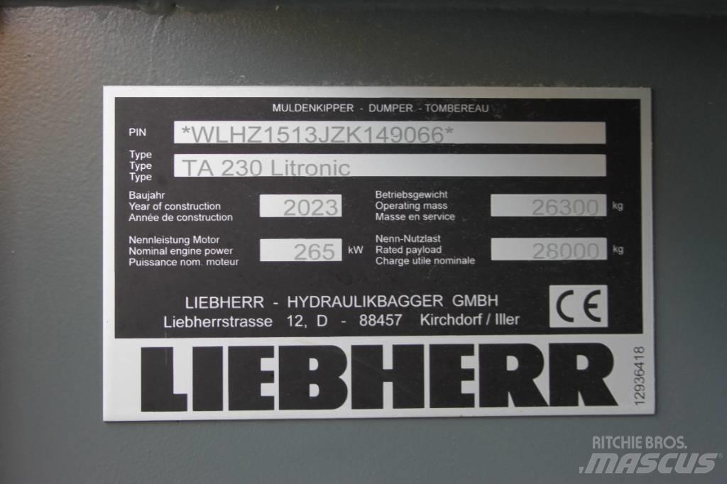 Liebherr TA 230 연결식 홀러