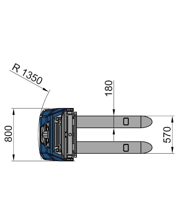 Toyota BT SHE100 기타 승강기와 플랫폼