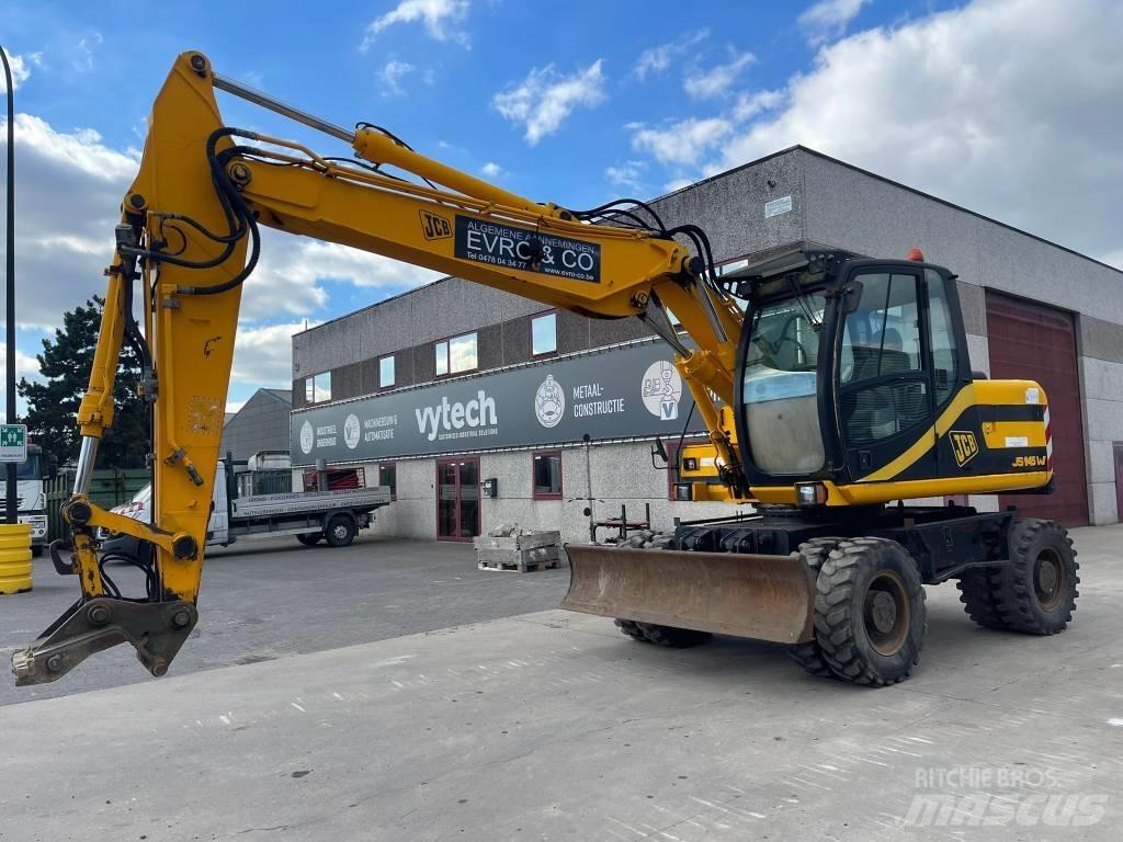 JCB JS 145 W  휠 굴삭기