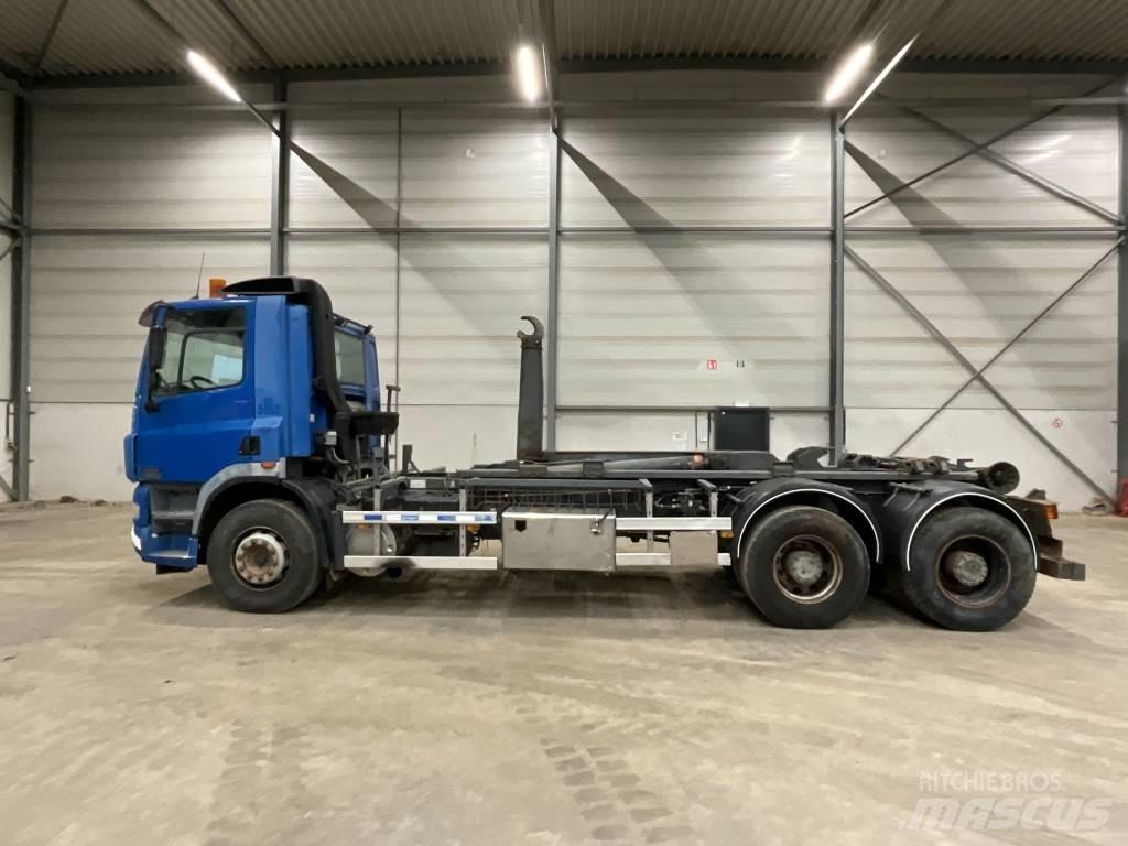DAF CF 340 6X4 훅 리프트 트럭