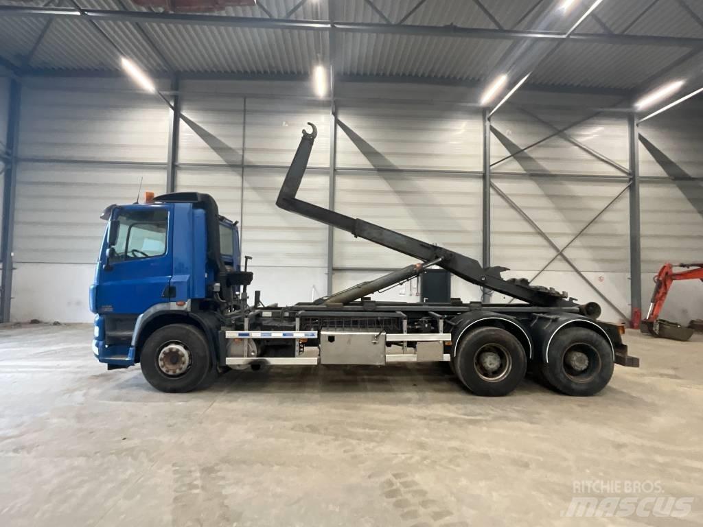DAF CF 340 6X4 훅 리프트 트럭