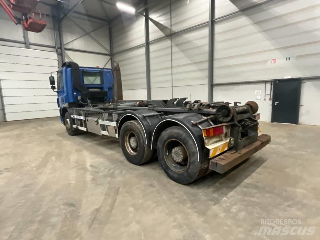 DAF CF 340 6X4 훅 리프트 트럭