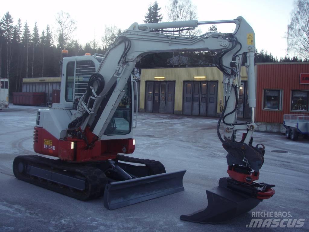 Takeuchi TB153FR 소형 굴삭기 7톤 미만