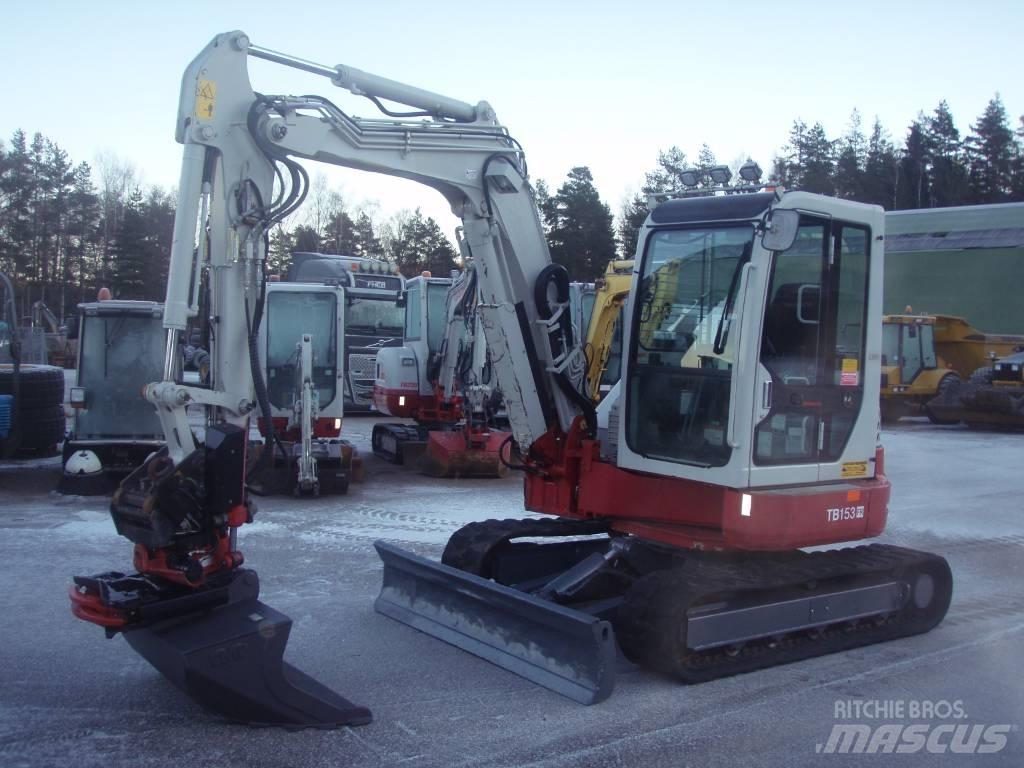 Takeuchi TB153FR 소형 굴삭기 7톤 미만