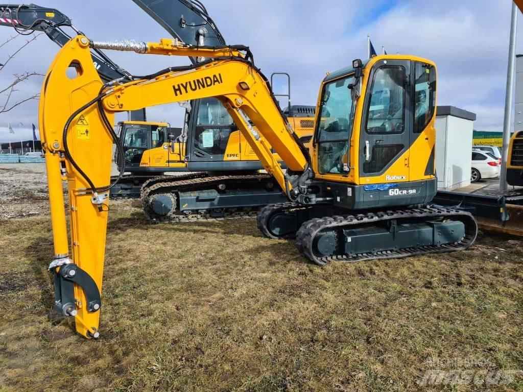 Hyundai R60CR-9A 소형 굴삭기 7톤 미만