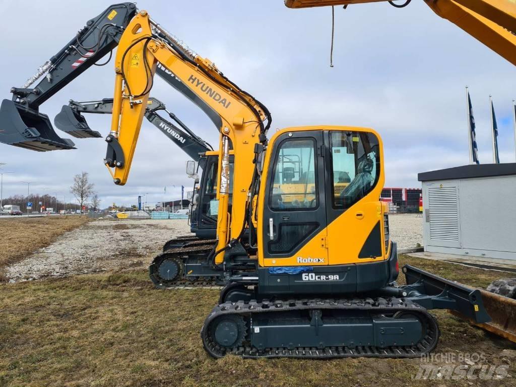 Hyundai R60CR-9A 소형 굴삭기 7톤 미만