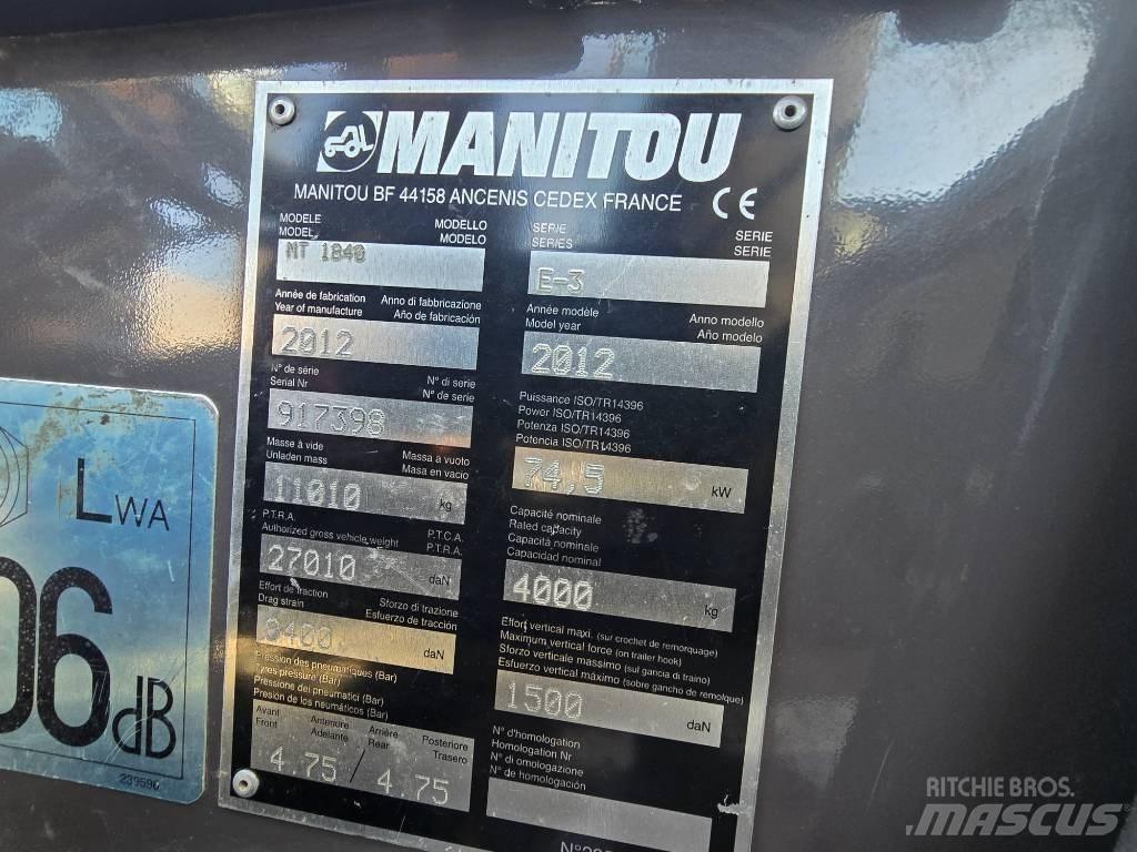 Manitou 1840 텔러 핸들러