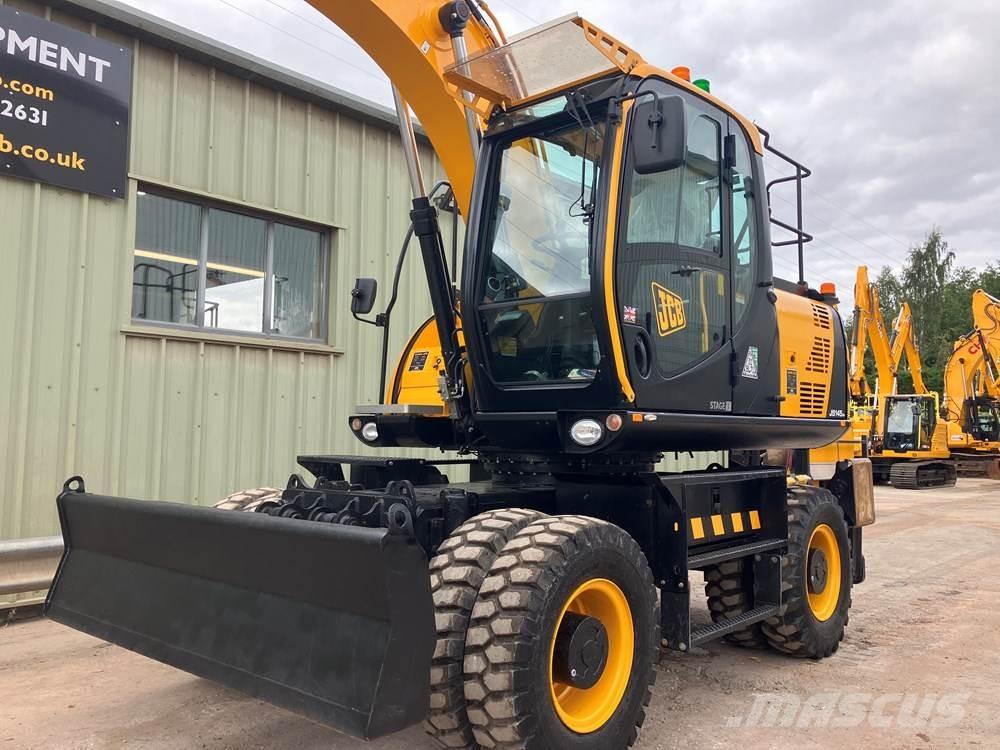 JCB JS145W  휠 굴삭기