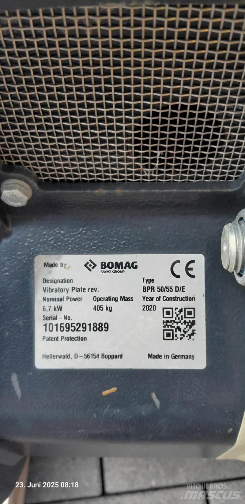 Bomag BPR 50/55 DE 진동롤러