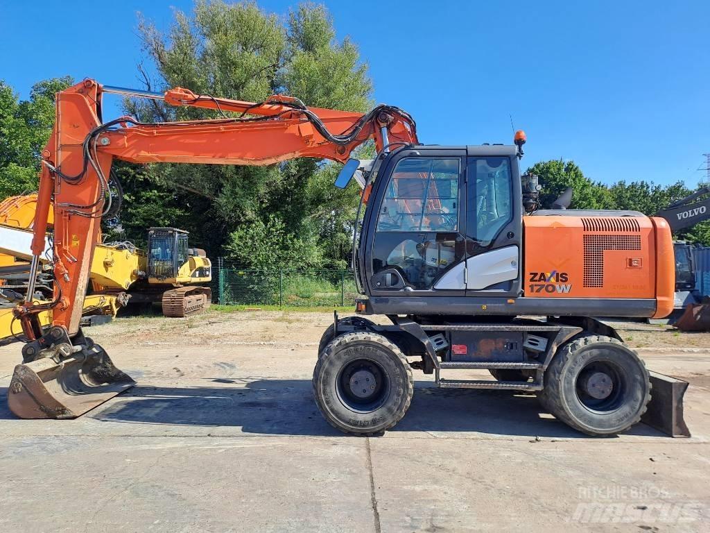 Hitachi ZX 170 W-5 B  휠 굴삭기